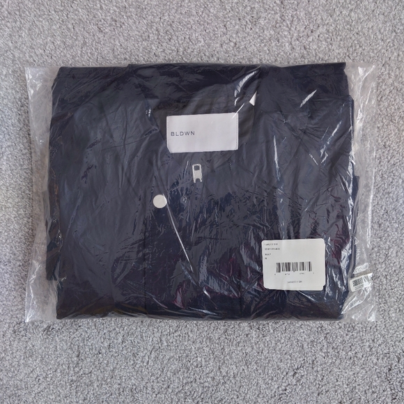 BLDWN Decker Regular Fit Water Repellent Jacket Very Dark Navy - Picture 9 of 14